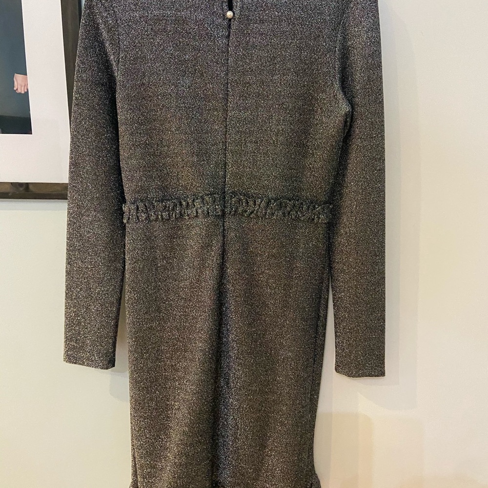 Metallic knit dress - Picture 3 of 4